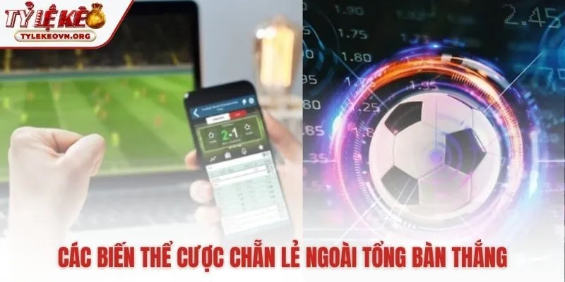 Đa dạng hình thức cược từ hiệp 1 đến thẻ phạt góc