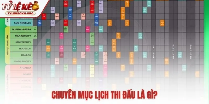 Cơ chế quản lý lịch thi đấu bóng đá thông minh và chủ động