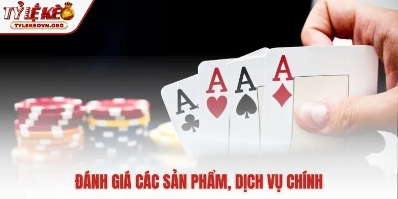 Những sản phẩm dịch vụ chính tạo nên danh tiếng Rik88