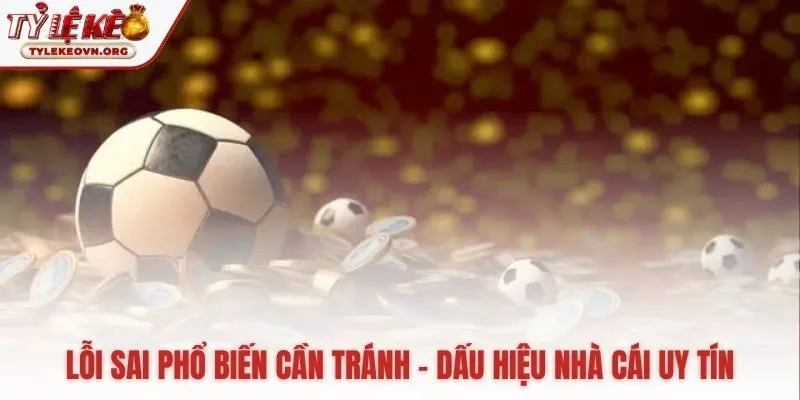 Tránh sai lầm và nhận diện nhà cái đáng tin cậy